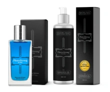 PheroStrong Pheromone for Men Perfumy 50 ml + Olejek do Ciała 100 ml ZESTAW